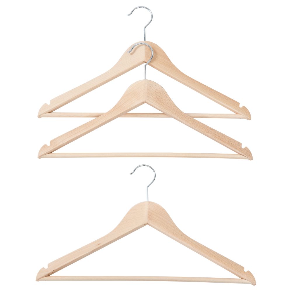 Плечики КОММИС, естественный - схема-чертеж с размерами