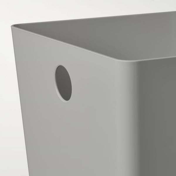 KUGGIS Контейнер - светло-серый 18x26x15 см - фото 8