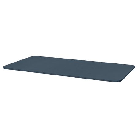 Столешница, 160x80 см, линолеум синий IKEA BEKANT БЕКАНТ 103.663.05