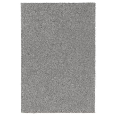 Ковер, короткий ворс, классический серый 200x300 см IKEA STOENSE СТОЭНСЕ 204.268.27
