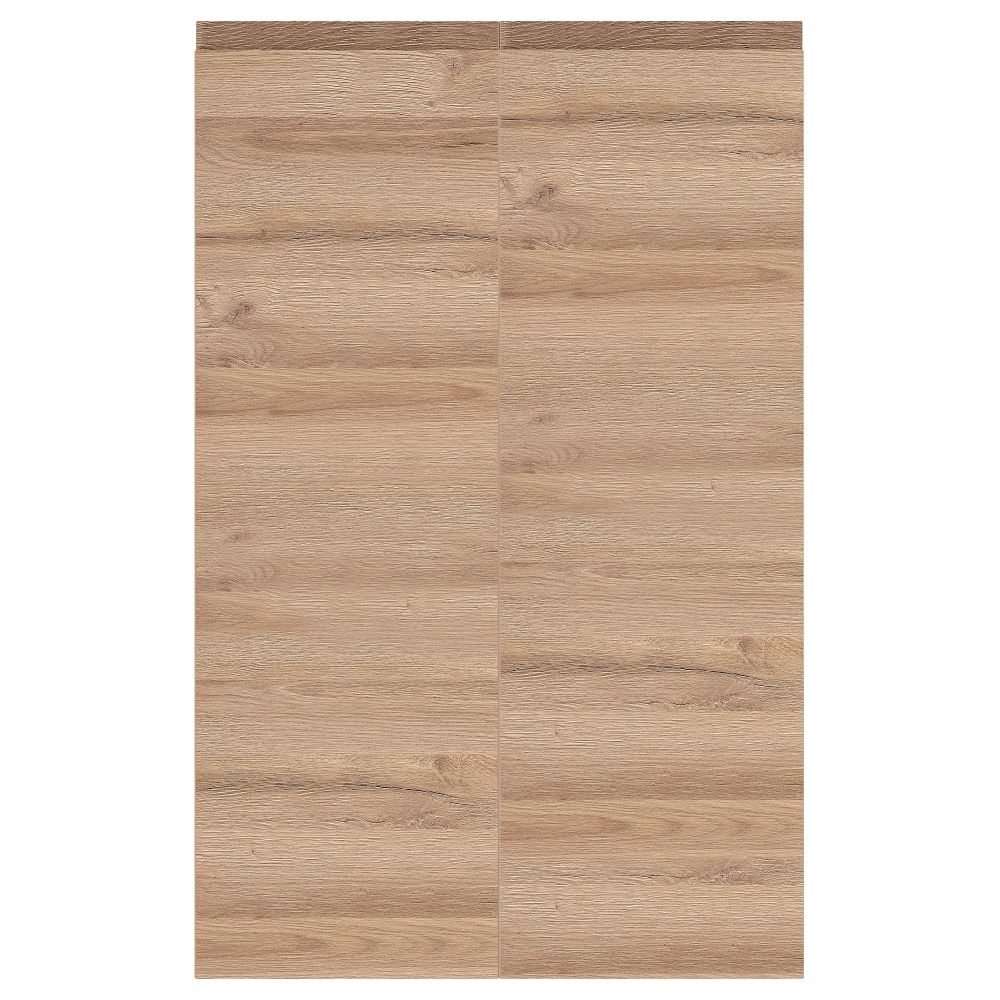 Дверца для напольного углового шкаф, 2 шт., 25x80 см, левосторонний под дуб IKEA VOXTORP ВОКСТОРП 504.757.03 - фото 1