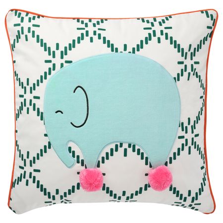 Подушка, слон 50x50 см IKEA KÄPPHÄST КЭППХЭСТ 704.557.56