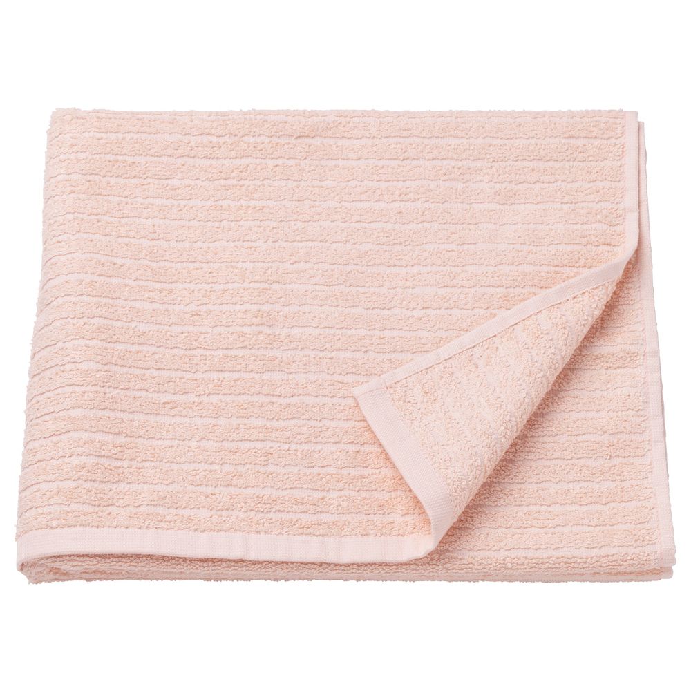 Банное полотенце, бледно-розовый, 70x140 см IKEA ВОГШЁН 403.536.41 - фото 1