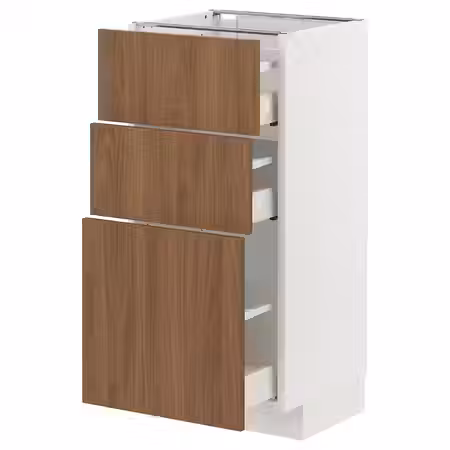 METOD / MAXIMERA Напольный шкаф с 3 ящиками