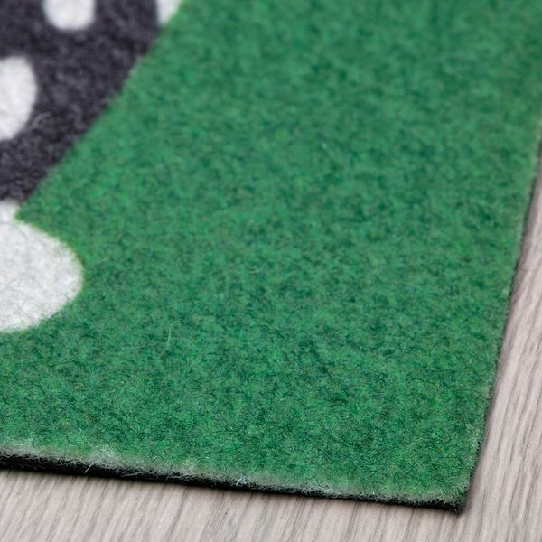 Придверный коврик, 40x60 см, зеленый IKEA SJÖTRAFIK 205.510.86 - фото 3