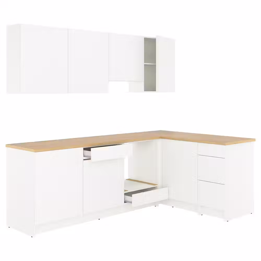 KNOXHULT Угловая кухня - белый - фото 1