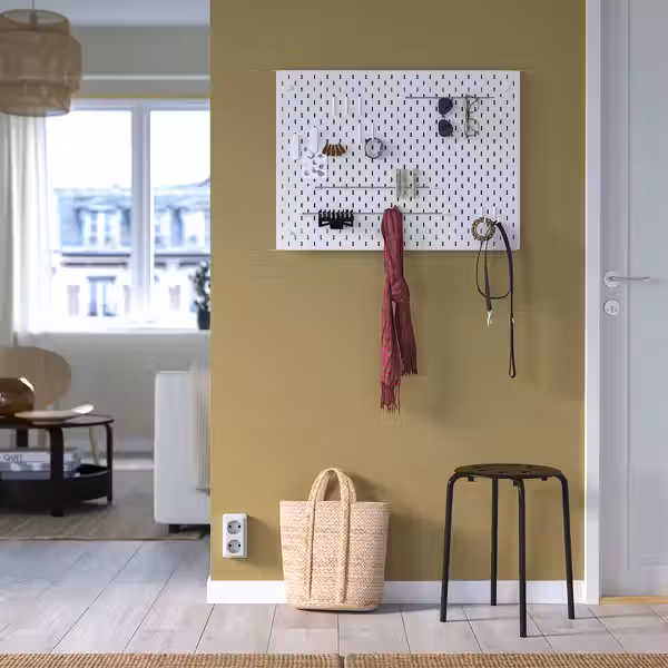 SKÅDIS Настенная панель, комбинация - белый 76x56 см - фото 3