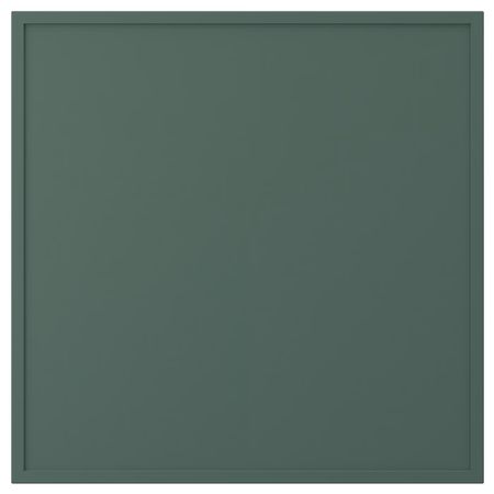 ASPUDDEN Дверь - темный серо-зеленый 60x60 см