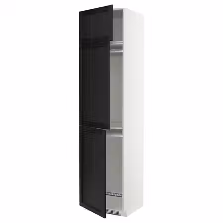 METOD Высокий шкаф д/холод/мороз/3 дверцы