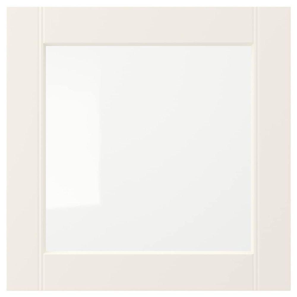 Стеклянная дверь, белый с оттенком 40x40 см IKEA HITTARP ХИТАРП 903.613.75 - фото 1