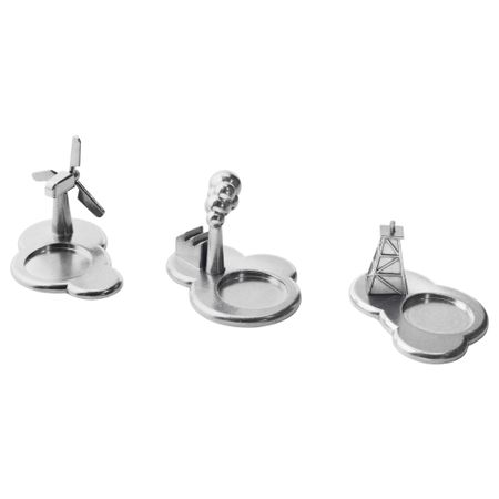 Подсвечник для греющей свечи,3 шт ИКЕА ПС 2017, алюминий