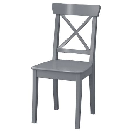 Стул, серый IKEA INGOLF ИНГОЛЬФLF ИНГОЛЬФ 204.281.00