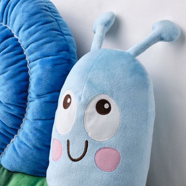 Подушка, в форме улитки разноцветный, 90x36 см IKEA BRUMMIG 105.324.99 - фото 7