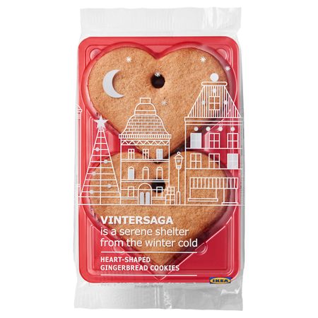 Имбирное печенье, сердечки IKEA VINTERSAGA 703.742.94