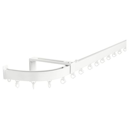Одинарная гардинная шина, белый IKEA VIDGA ВИДГА 994.282.58