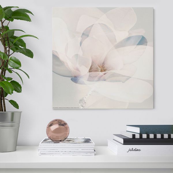 Картина, цветок 30x30 см IKEA FRIDENE ФРИДЕНЭ 804.487.27 - схема-чертеж с размерами