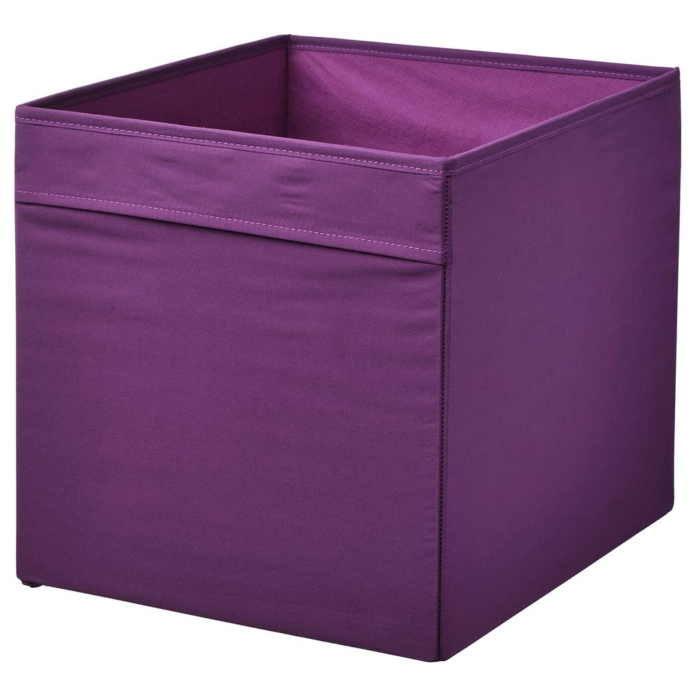 Коробка, фиолетовый 33x38x33 см IKEA ДРЁНА 204.439.83 - фото 1
