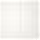 HASVIK Пара раздвижных дверей - белый 200x201 см