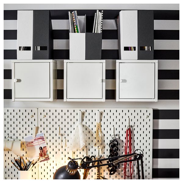 Подставка для журналов, черный IKEA TJENA ТЬЕНА 003.954.74 - фото 4