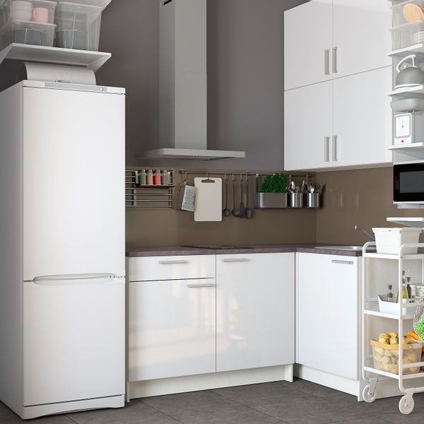 IKEA в интерьере - схема-чертеж с размерами