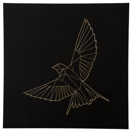 Картина, Золотая птица 56x56 см IKEA PJÄTTERYD ПЬЕТТЕРИД 304.716.83