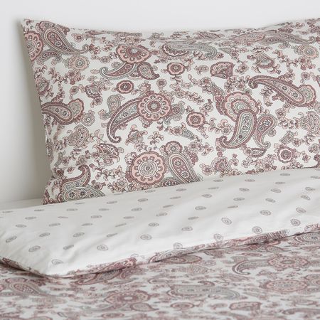 Пододеяльник и 2 наволочки, розовый 200x200/50x70 см IKEA RENBLOMMA РЕНБЛОММА 203.944.59