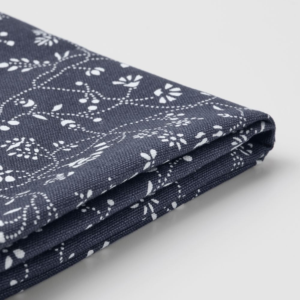 Чехол на стул, средний, Ryrane темно-синий IKEA BERGMUND БЕРГМУНД 304.810.31 - фото 1