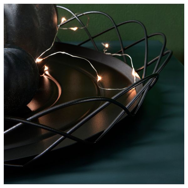 Декоративный поднос, черный, 48 см IKEA HÖSTAGILLE 505.757.88 - схема-чертеж с размерами