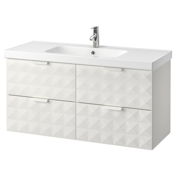 IKEA, вид спереди - схема-чертеж с размерами