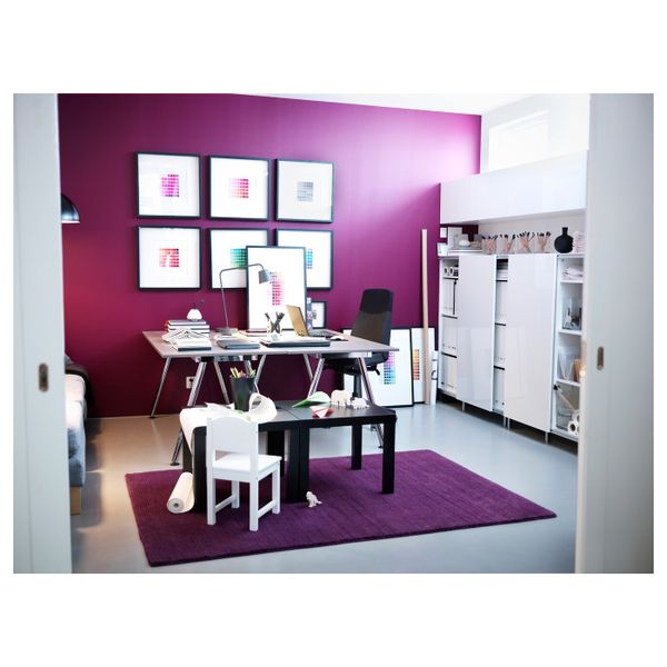 Рама, черный 50x50 см IKEA РИББА 603.815.82 - схема-чертеж с размерами