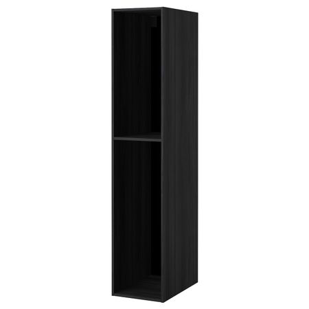 Каркас высокого шкафа, под дерево черный 40x60x200 см IKEA МЕТОД 203.679.55