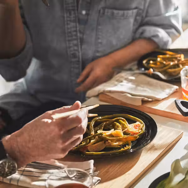 HEMLAGAD Вок-сковорода c крышкой - антипригарное покрытие чёрный 28 см - фото 8