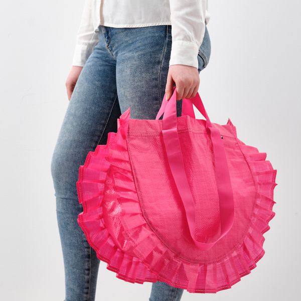 Сумка, средняя, розовый 25 л IKEA KARISMATISK КАРИСМАТИСК 105.038.59 - фото 2