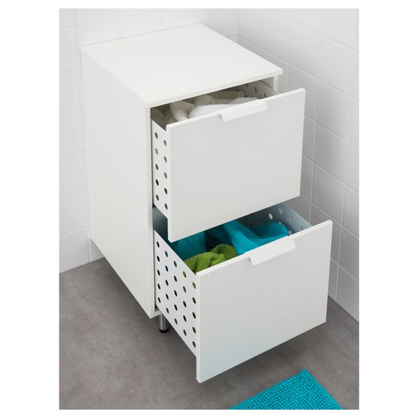 Шкаф БЕРСЕН, белый (44x83 см) - фото 3