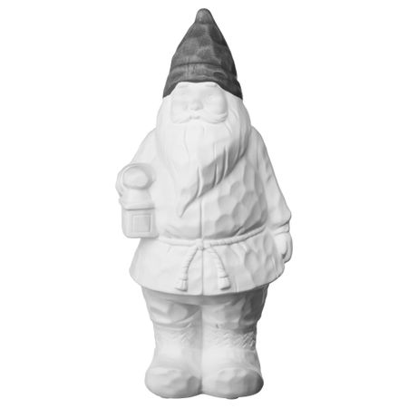 Украшение ВИНТЕР 2017, Санта Клаус, белый (43 см)