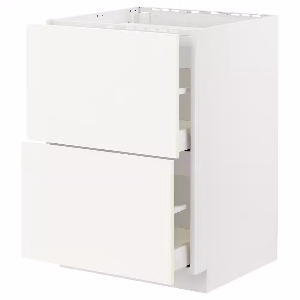 METOD / MAXIMERA Шкаф д/варочной панели/2фасада/2ящ - фото 1