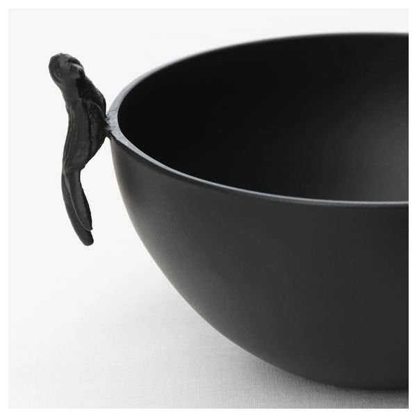 Миска ФИФФИГТ, черный (8 см) - схема-чертеж с размерами