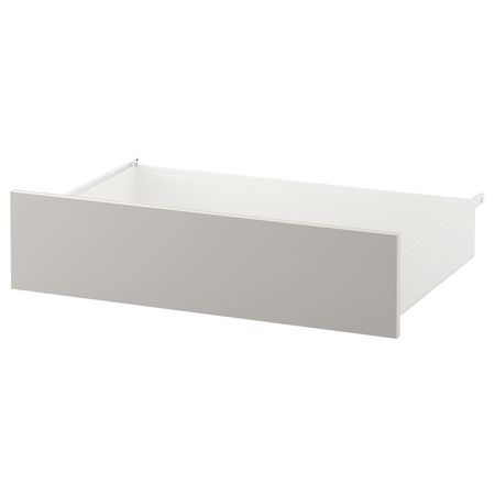 Ящик, белый, светло-серый 80x57x20 см IKEA СКАТВАЛЬ 192.418.15