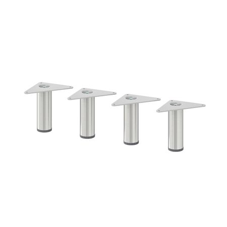Ножка, металлический 10 см IKEA EKET ЭКЕТ 604.289.14