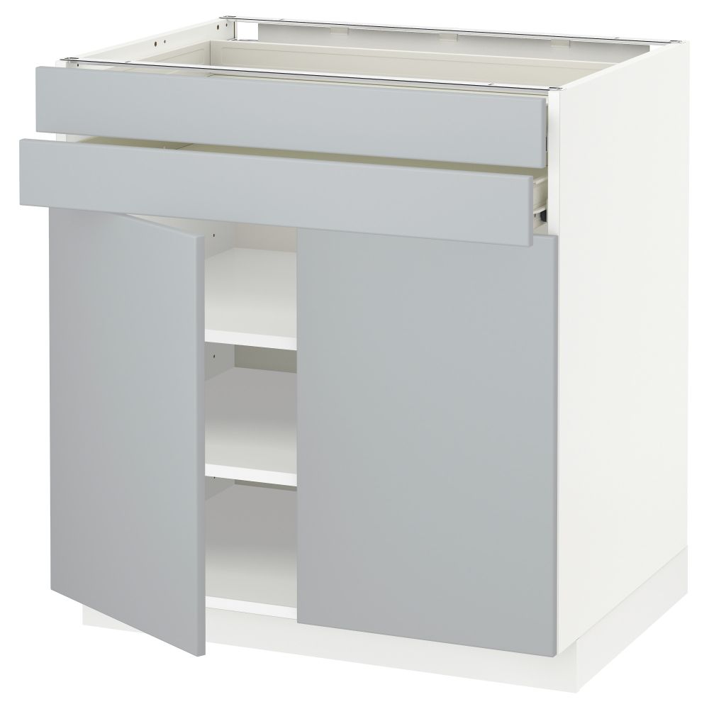 IKEA, вид спереди - схема-чертеж с размерами