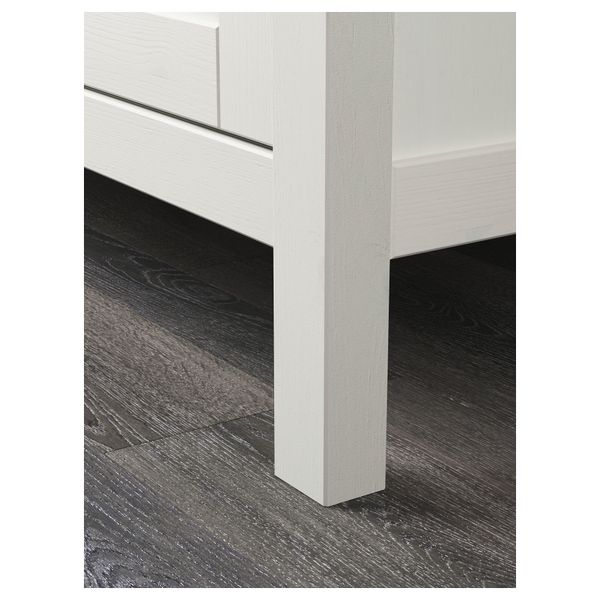 Гардероб с 2 раздвижными дверцами ХЕМНЭС, белая морилка (120x197 см) - фото 7