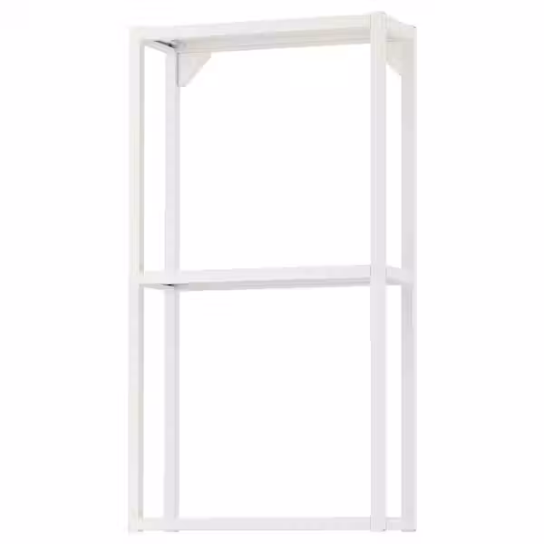 ENHET Навесной каркас с полками - белый 40x15x75 см - фото 1