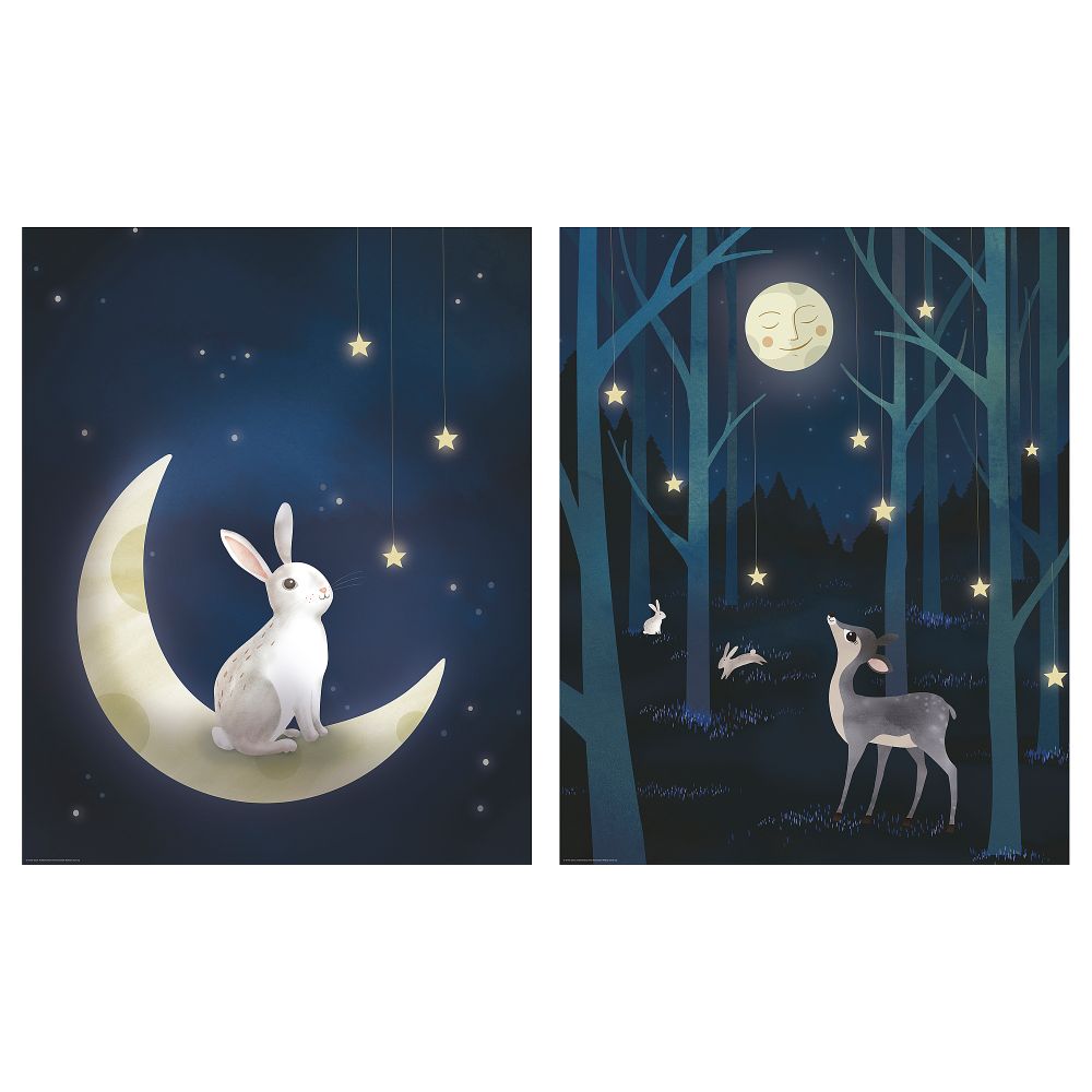 Постер, 40x50 см, Спокойной ночи! IKEA BILD 905.330.94 - фото 1