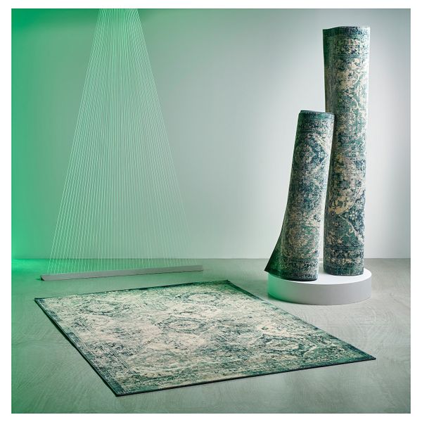 Ковер, короткий ворс, зеленый 170x230 см IKEA VONSBÄK ВОНСБЭК 404.500.34 - фото 6