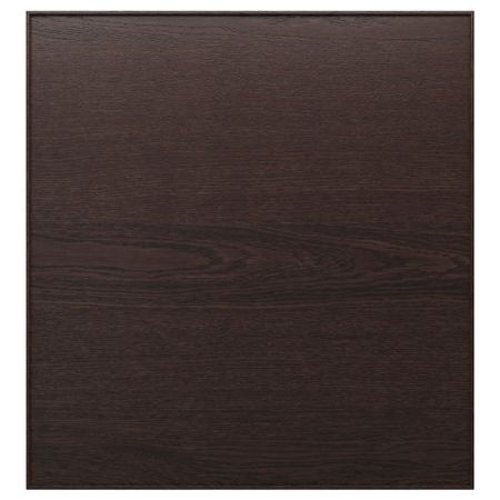 Дверь ИНВИКЕН, черно-коричневый шпон (60x64 см)
