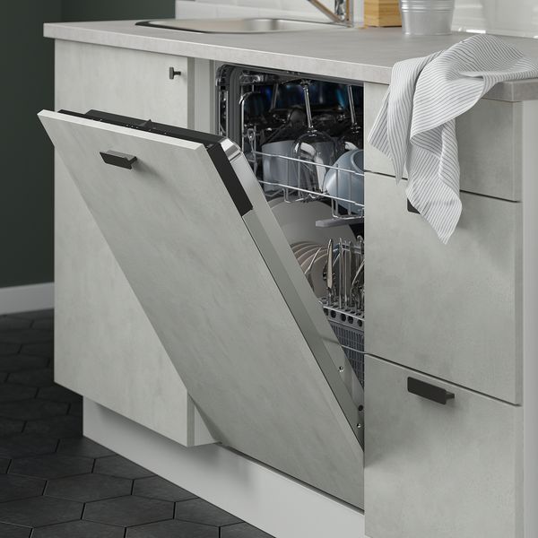 Кухня, 243x63.5x222 см, под бетон IKEA BEGIVENHET БЕГИВЕНХЕТ 793.379.28 - фото 7