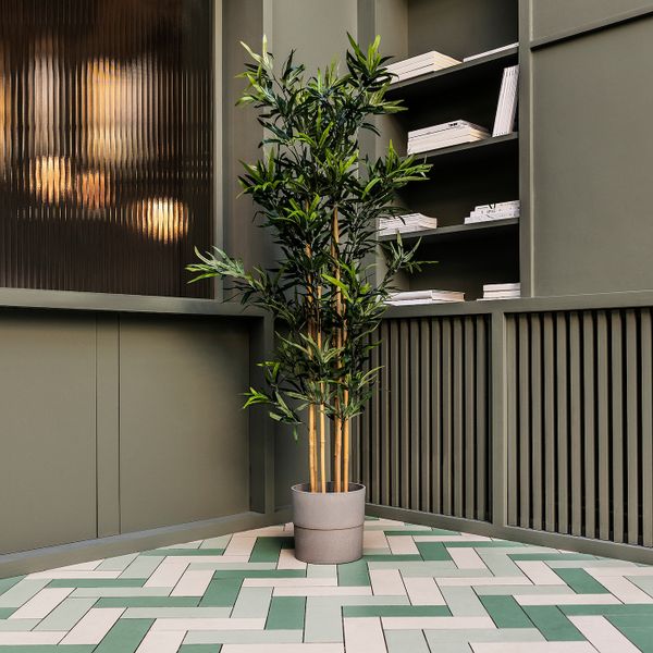 Кашпо, для дома, улицы серый 24 см IKEA NYPON НИПОН 403.956.22 - фото 3