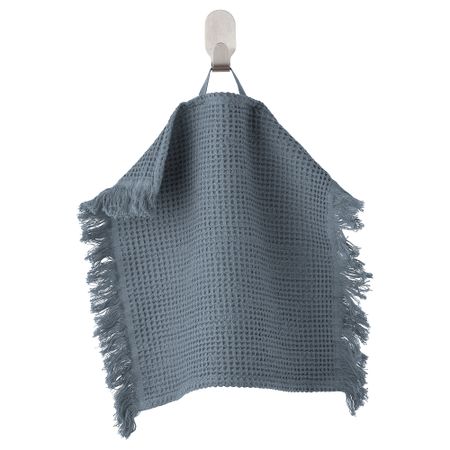 Полотенце, 30x30 см, темно-синий IKEA VALLASÅN 505.313.94