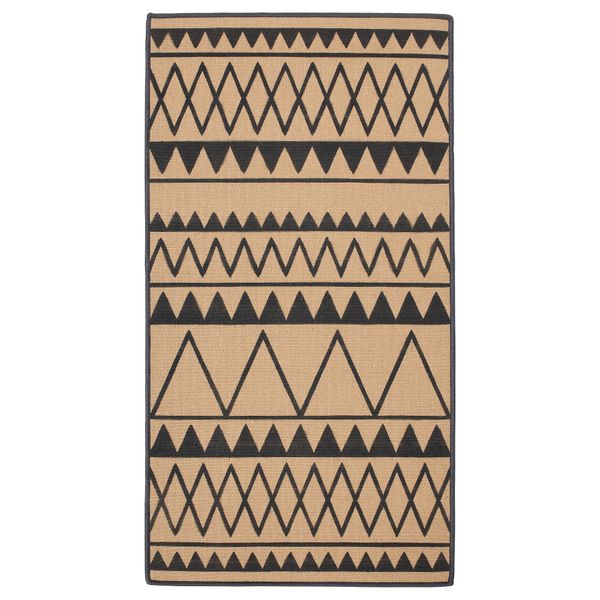 Ковер безворсовый ВИНТЕР 2017, неокрашенный, серый (80x150 см) - фото 1