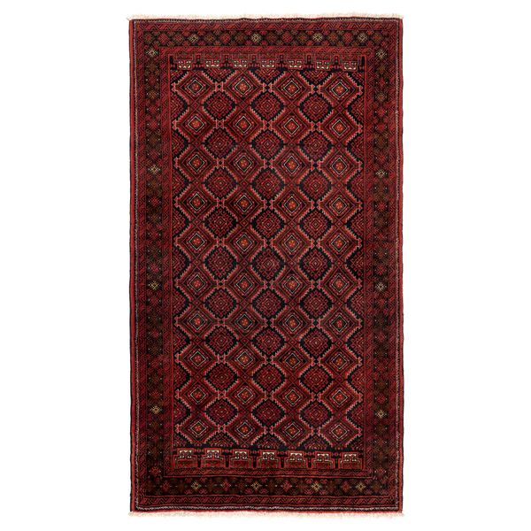 Ковер, короткий ворс, 100x200 см, ручная работа различные орнаменты IKEA PERSISK BELUTCH ПЕРСИСК БЕЛУДЖ 202.992.21 - фото 2